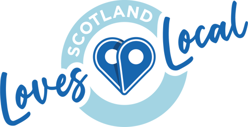 Scotland Loves Local logo.